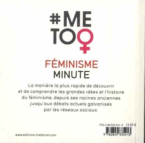 Féminisme minute. Des origines au mouvement #MeToo, 200 idées, courants et personnages clés expliqués en un instant