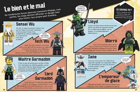 Lego Ninjago, le monde secret des ninjas. Avec 1 figurine exclusive