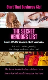  Sharon Barlow - The Secret Vendors List.