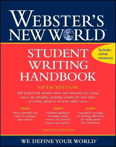 Sharon Sorenson - Webster's New World Student Writing Handbook, Fifth Edition.