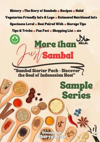More Than Just Sambal - Sample Series . Sambal Starter Pack - Discover the Soul of Indonesian Heat