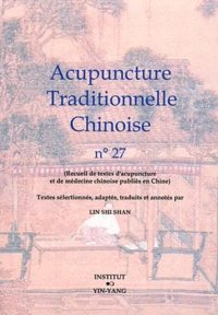Acupuncture Traditionnelle Chinoise N° 27