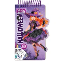 Carnet créatif Mode Academy Halloween (avec un bracelet)