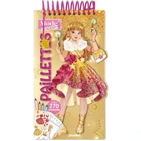 Carnet créatif Mode Academy Paillettes