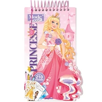 Carnet créatif Mode Academy Princesse (avec un bracelet)