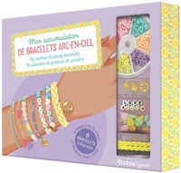 Ma boîte à bijoux - Mon accumulation de bracelets arc-en-ciel