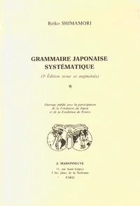 Grammaire japonaise systématique