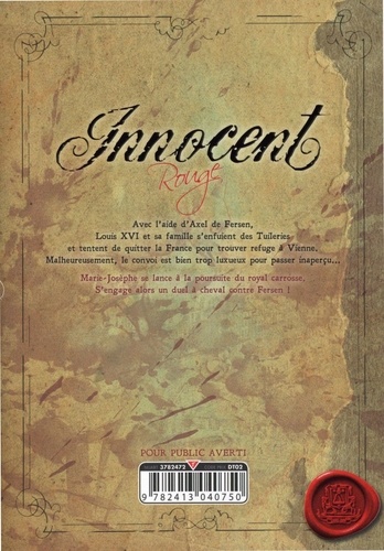 Innocent Rouge Tome 11