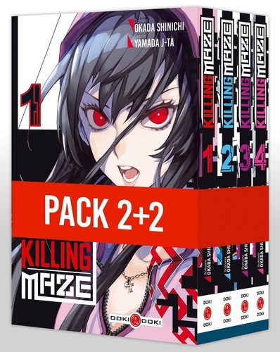 Killing Maze Intégrale Pack en 4 volumes dont 2 tomes offerts