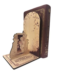 Avec un serre-livre