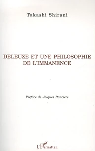 Deleuze et une philosophie de l'immanence