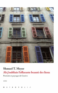 Shmuel-Thierry Meyer - Ah j'oubliais l'effarante beauté des lieux - Portraits et paysages de Genève.