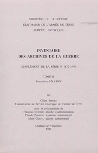 Inventaire des archives de la Guerre