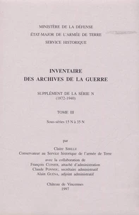 Inventaire des archives de la Guerre
