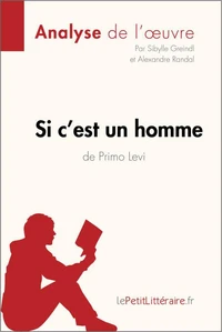 Si c'est un homme de Primo Levi