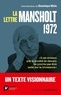 Sicco Mansholt - La lettre Mansholt 1972.