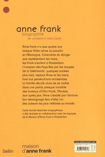 Anne Frank. Biographie