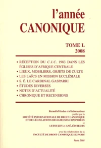 L'année canonique