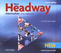 Liz Soars et John Soars - New Headway Intermediate. 3 CD audio