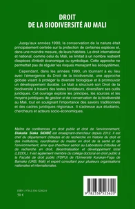 Droit de la biodiversité au Mali