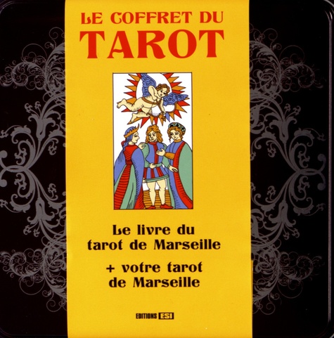 Sidonie Gaucher - Le coffret du tarot - Le livre du tarot de Marseille avec un jeu de cartes.