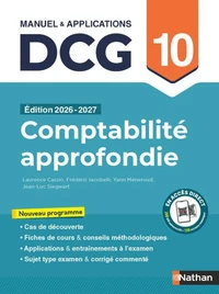 Comptabilité approfondie DCG 10