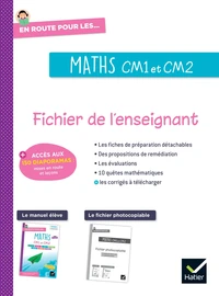 En route pour les Maths CM1 et CM2