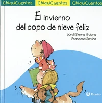 El invierno del copo de nieve feliz