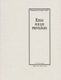 Essai sur les privilèges
