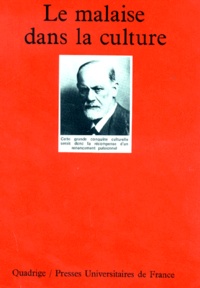 Sigmund Freud - Le Malaise Dans La Culture. 3eme Edition Corrigee 1998.