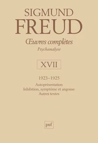 Oeuvres complètes Psychanalyse