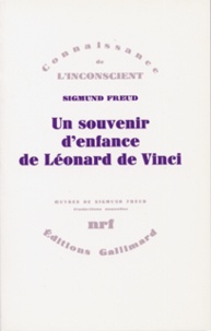 Sigmund Freud - Oeuvres - Tome 8, Un Souvenir d'enfance de Léonard de Vinci.