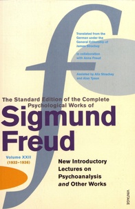 Sigmund Freud - The Standard Edition of the Complete Psychological Works of Sigmund Freud - Volume 22 (1932-1936) New Introductory Lectures on Psychoanalysis and Other Works.