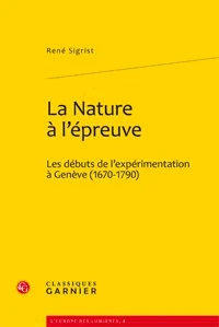 La nature à l'épreuve