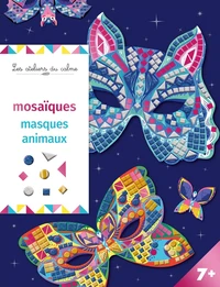 Mosaïques masques animaux