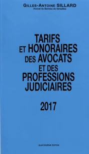 Tarifs et honoraires des avocats et des professions judiciaires