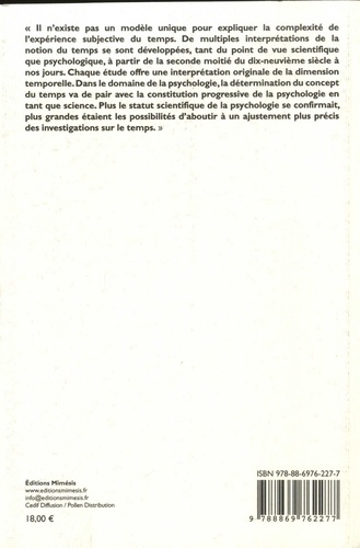 Le temps de l'esprit. La mesure du temps en psychologie