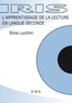 Silvia Lucchini - Apprentissage de la lecture en seconde - La formation d'une langue de référence chez les enfants.