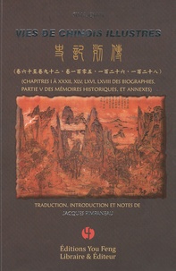 Sima Qian - Vies de chinois illustres.