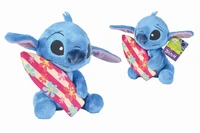 Disney - stitch with surfboard (35cm)