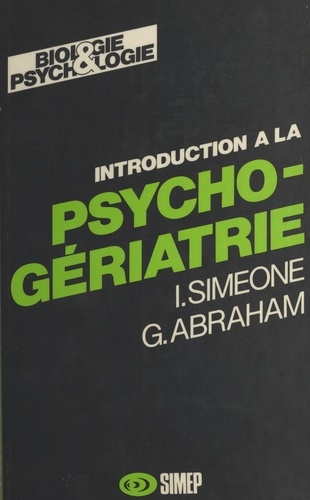 Introduction A La Psychogeriatrie