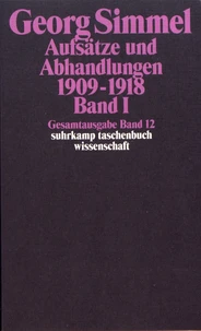Aufsätze und Abhandlungen 1909-1918