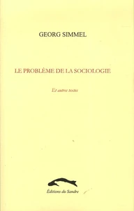 Le problème de la sociologie