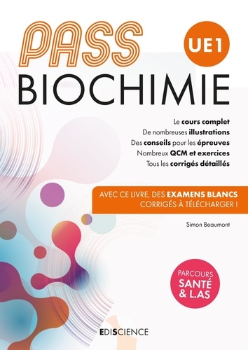 Biochimie. Parcours Santé & L.AS  Edition 2021