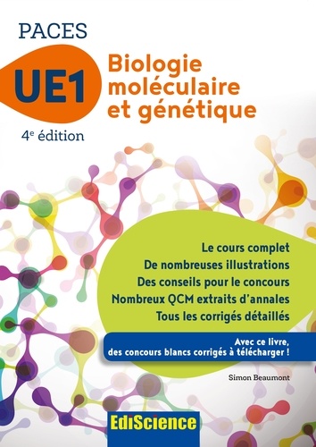 Simon Beaumont - Biologie moléculaire et génétique UE1.
