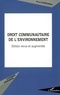 Simon Charbonneau - Droit communautaire de l'environnement.
