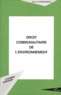 Simon Charbonneau - Droit Communautaire De L'Environnement.
