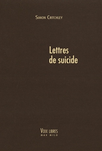 Lettres de suicide