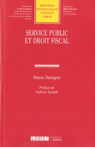 Simon Daragon - Service public et droit fiscal.