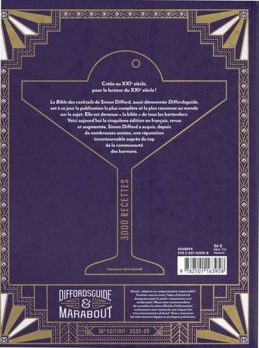 La bible des cocktails. 3000 recettes  Edition 2021